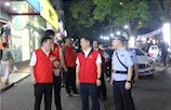 市委政法委开展众创平安志愿日活动
